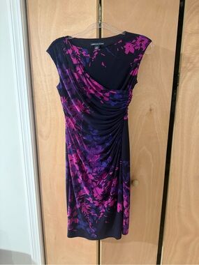 American Living Dress Floral Accents EUC